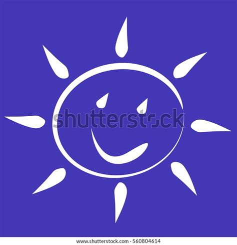 Vector Sun Smiley Stock Vector Royalty Free 560804614 Shutterstock