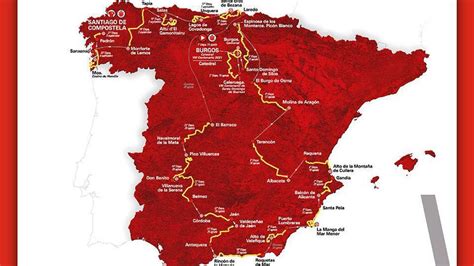 Recorrido Oficial De La Vuelta A España 2021 El Periódico Mediterráneo