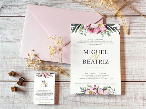 Crea Invitaciones De Boda Gratis Para Imprimir Con Canva My Xxx Hot Girl