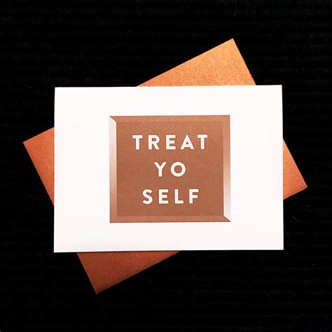 This card is issued by green dot bank, members fdic, pursuant to a license from visa u.s.a. Treat Yo Self Card Funny Gift Card Holder Parks and Rec | Etsy
