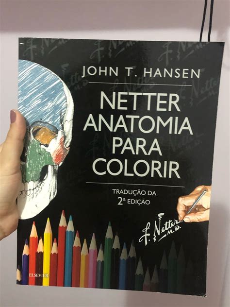 Netter Para Colorir Livro Netter Nunca Usado 43084814 Enjoei