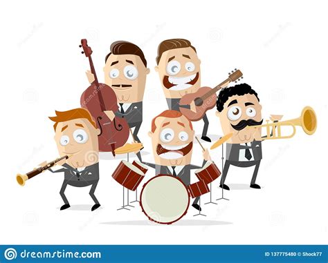 Musician Cartoon : Cartoon Musician Kids Vector Illustration For Children Music Stock Vector ...