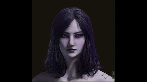 Elden Ring Character Creation Purple Demon Girl W Sliders Youtube