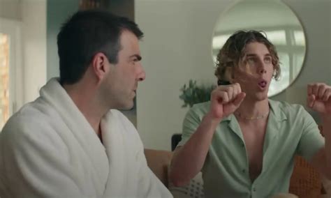 lukas gage and zachary quinto get raunchy in down low trailer