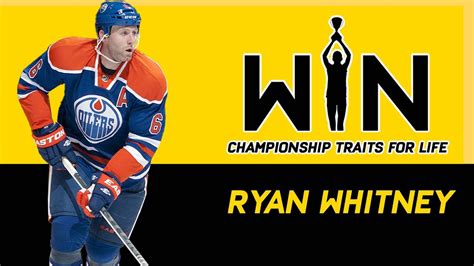 Win Championship Traits For Life Ryan Whitney Youtube
