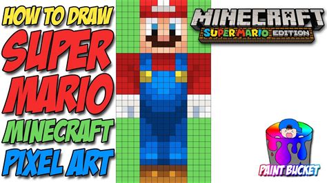 How To Draw Super Mario Super Mario Bros Pixel Art Drawing Tutorial Images