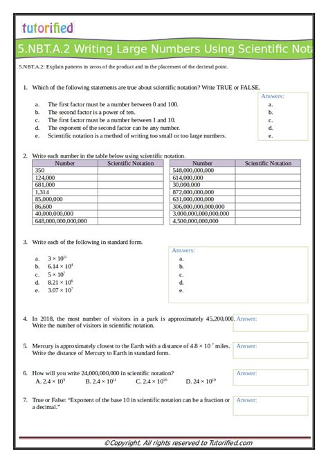 Fifth Grade Math Worksheets Free Printable K5 Learning 5th Grade Math