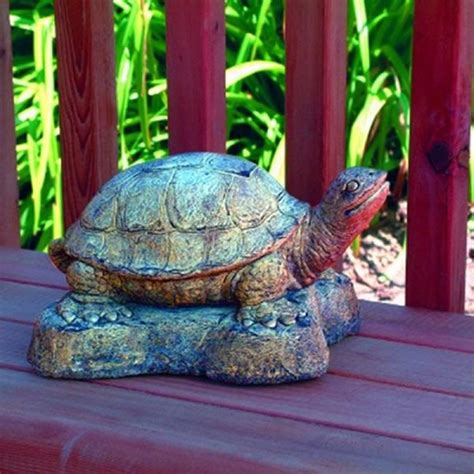 Turtle Statue Garden Ornament Amiska