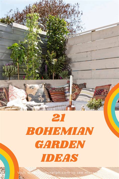 21 Bohemian Garden Ideas I Do Myself Bohemian Garden Decor