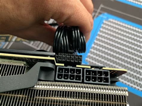 Nvidia 12 Pin Connector Pictured Next To 8 Pin Pcie Its Tiny