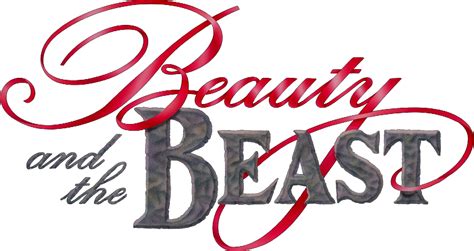 Beauty And The Beast Logo Png Png Image Collection