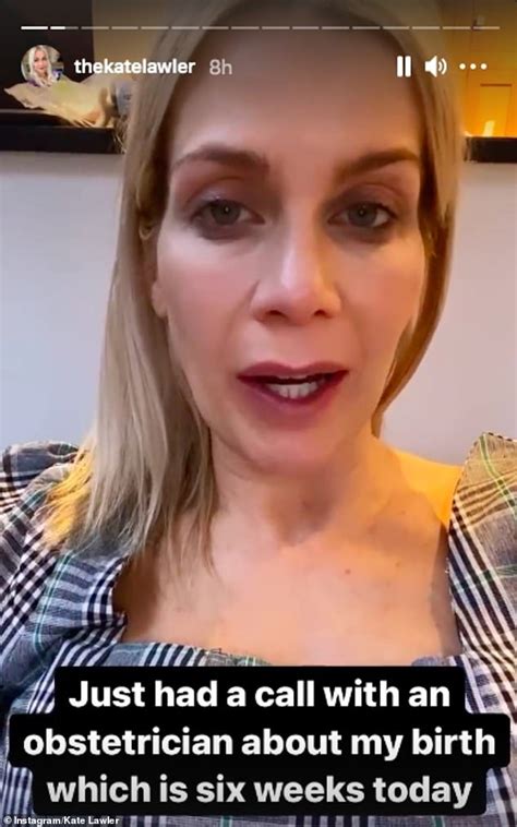 And kate lawler revealed that she has been told she is 'too skinny' by people in her instagram comments after she lost most of her baby weight within 14 days after giving birth. Kate Lawler says she might have to give birth 'alone' due ...