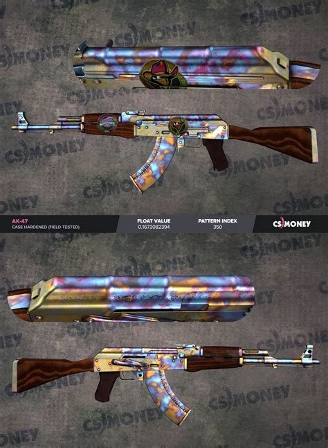 H Ak 47 Ch Ft 350 Blaze Pattern W 25 Keys Globaloffensivetrade