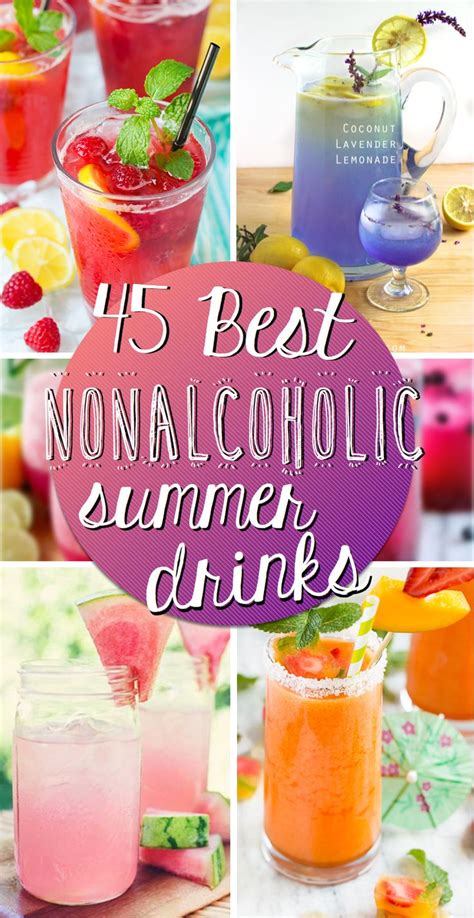 45 Best Nonalcoholic Summer Drinks To Keep Things Subtle Refreshing