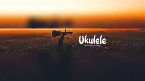 Free Ukulele Youtube Banner Template 5ergiveaways