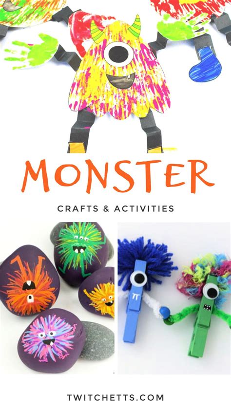 These Monster Crafts For Preschoolers Are Just So Cute And Fun To Make
