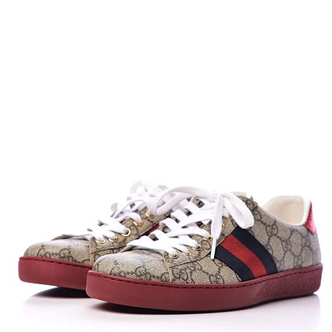 Free shipping and returns on all orders. GUCCI GG Supreme Monogram Ayers Mens New Ace Low-Top ...