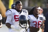 Linebacker Justin Tuggle adjusts to new spot in defense - Ultimate Texans