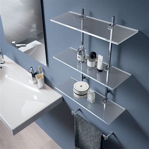 Disponibili a tassello e ad incollo,. CIAK TL Bath, C453/C | Mensole da bagno, Accessori da ...
