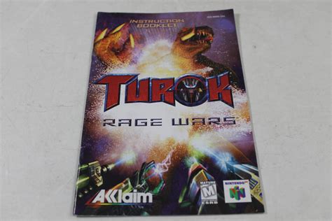 Manual Turok Rage Wars Nintendo N N TUROK RAGE WARS