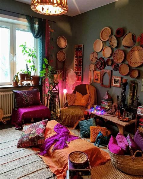 Motivating Bohemian Decorating Ideas For Living Room Bohemian Style