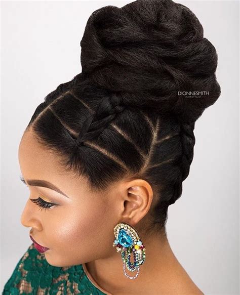 Creative Updo By Dionnesmithhair Https Blackhairinformation Com Hairstyle Gallery Creative
