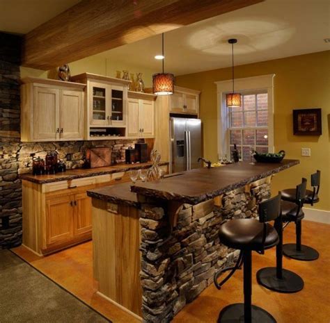 Stylish Stone Kitchen Designs Rustic Kitchen Design Country Style