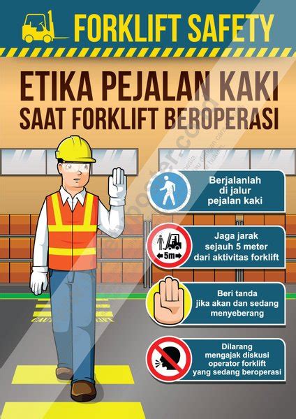Safety Poster K3 Ilustrasi