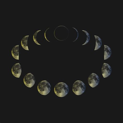 Rainbow Celestial Moon Phases Moon Cycle T Shirt Teepublic Uk