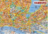 Hamburg Map and Hamburg Satellite Image