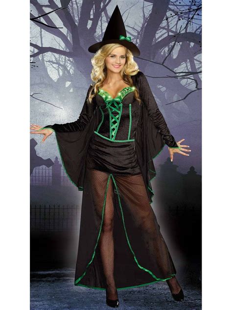 hot popular extremely seductive witch costume adult women light up fancy halloween sexy wicked