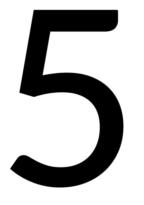 Number 5s - Best, Cool, Funny