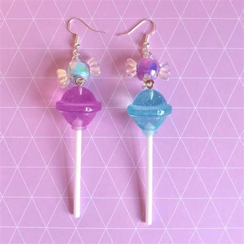 only one pair available 💜💙 here we have the most depop in 2023 pretty jewellery kawaii