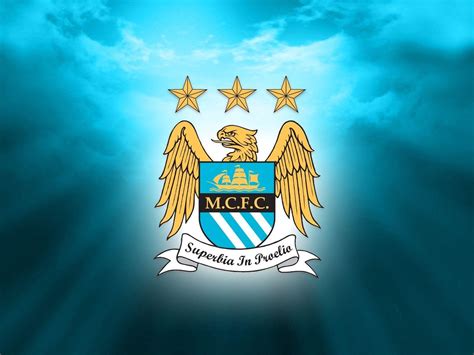 Logo, football, soccer, manchester city, emblem, english club. Manchester City Logo Wallpapers - Wallpaper Cave