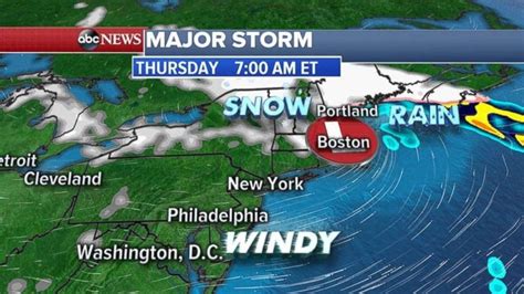 Northeast Bracing For Another Noreaster Days After Deadly Storm Abc News