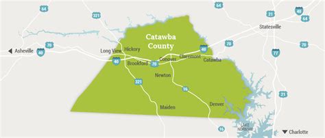 Map Center Catawba Edc