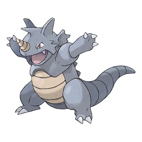 The user stabs the target with a horn that rotates like a drill. Rhydon | Pokédex