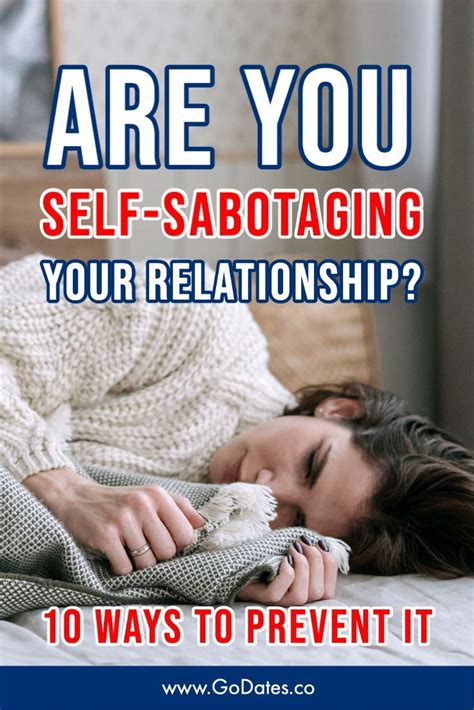 are you self sabotaging your relationship 10 ways to prevent it artofit