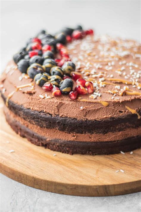 Easy Gluten Free Vegan Chocolate Cake 2 Earth Of Maria