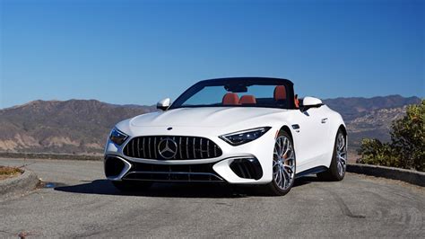 2022 Mercedes Amg Sl 55 First Drive Review Car Detail Guys