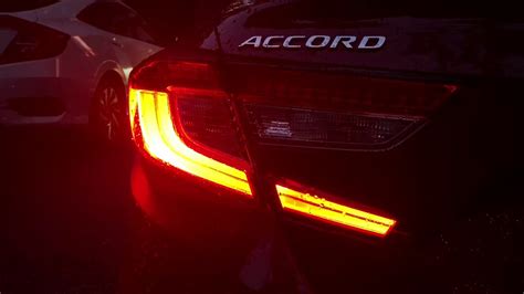 Honda Accord Tail Lights At Night Twojayyumseng
