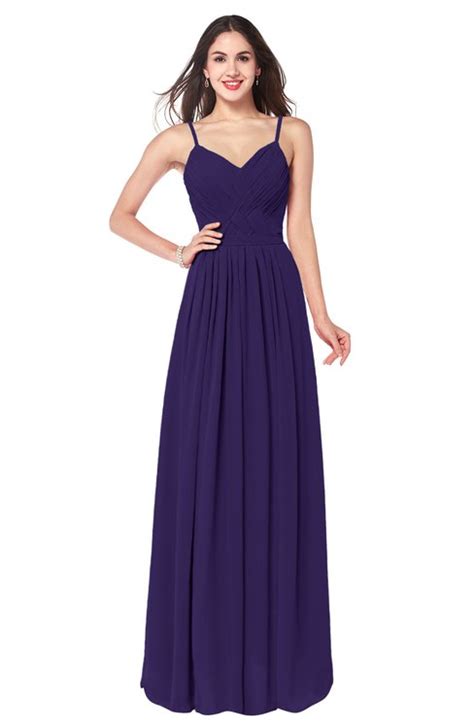 Colsbm Kinley Royal Purple Bridesmaid Dresses Colorsbridesmaid