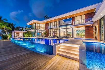 Miami Mansion Modern Ocean Mansions Luxury Panorama