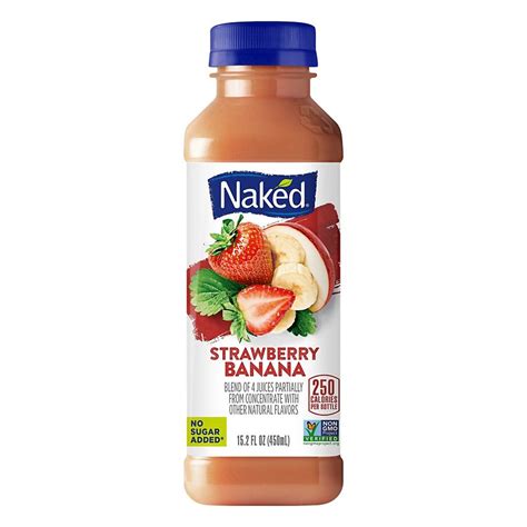 Naked Juice Strawberry Banana Smoothie Shop Shakes And Smoothies At H E B