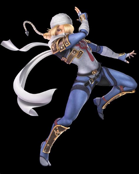 Sheik Takes On A New Look In Super Smash Bros Ultimate