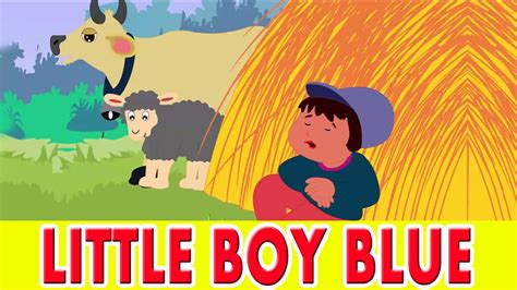Little Boy Blue Animated Nursery Rhyme In English Youtube