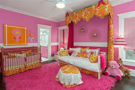 Shop target for wall decor you will love at great low prices. Pink and Orange Nursery - Contemporary - nursery - Colordrunk Design