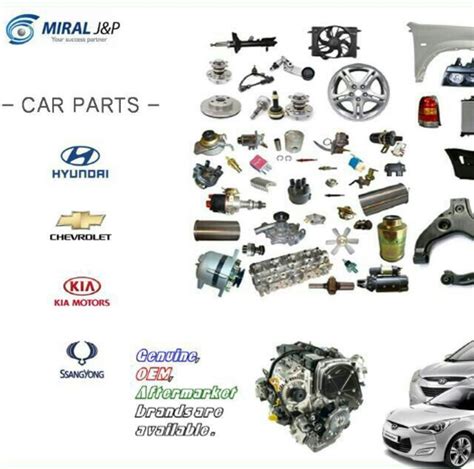Korean Auto Spare Parts Miral Jandp Co Ltd