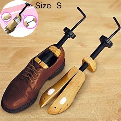 2 Way Unisex Men Women Adjustable Wooden Shoe Stretcher Shoe Expander