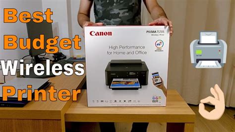 Canon Pixma Ts705 Wireless Inkjet Printer Unboxing Wireless Setup